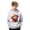 White, variant on Hoodie for Little Boys Cute Cow Print Hooded Sweatshirt Long Sleeved Pullover with Pocket Jacket Fall Outfits 2026 ,Size 5-6T , White