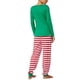 thumbnail image 4 of Inicio Ropa Decoración padre-hijo Decoración del hogar STOP ElfingAROUND Conjunto de pijama navideño estampado, 4 of 5