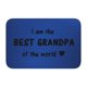 thumbnail image 1 of Soy el mejor abuelo del mundo, alfombra de baño súper suave y antideslizante para baño, cocina, dormitorio, hogar, alfombra de piso, 15,75 x 23,62 pulgadas, 1 of 6