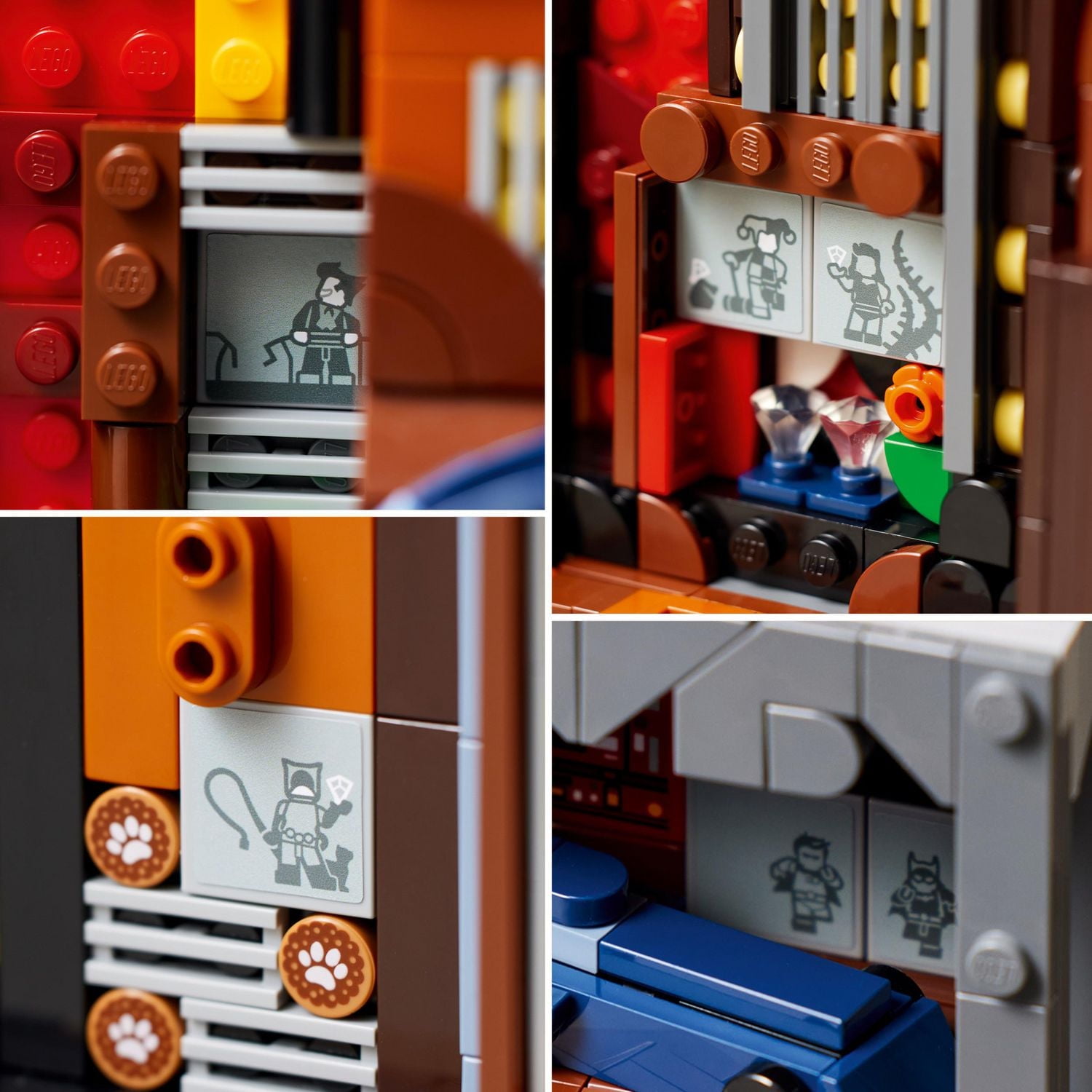 LEGO DC Batman: The Animated Series Gotham City Build and Display Adult Set with Minifigures, DC Collectible Gift for Fans of Super Hero Action and Adventure Movies, 76271