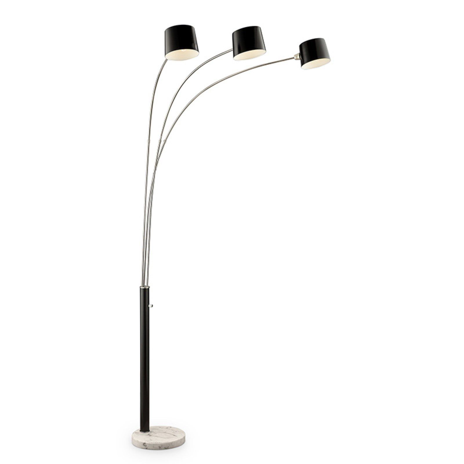 81 In Nova Black 3 Arc Floor Lamp Com Nova Black 3 Arc Floor Lamp, Nova Arc Floor Lamp