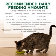 Purina Cat Chow Indoor Healthy Weight and Hairball Dry Cat Food With Chicken, 20 lb.