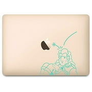 Mint Isaac Newton Gravity Decal for 12" Macbook