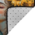 thumbnail image 4 of Area Rugs For Living Room Decor - Starry Sky Sunflower Princess Soft Anti Slip Throw Washable Rugs 5x7 For Bedroom, Indoor Carpet For Bedroom Living Room 80x58In, 4 of 7