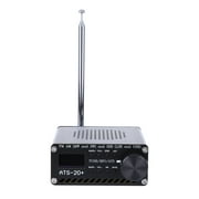 fankhu ATS-20+Si4732 Portable Handheld Radio Recorder Built-in Battery Full Band Receiver Scanner 0.96 Inch OLED Screen FM AM MW&SW SSB LSB & USB with Antenna