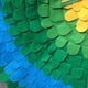 thumbnail image 4 of Disfraz de ala de pájaros para Halloween, juego de rol, recuerdos de fiesta, chal para festival, vestido rave para niños, 4 of 5