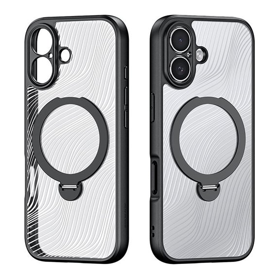 For iPhone 17 Pro Max Case,Magnetic Ring Stand Fit for Magsafe Military Drop Protection Matte Slim Phone Cover