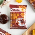 thumbnail image 2 of Quest Original Style Protein Chips, BBQ Flavor, Gluten Free, 1.1 oz, 4 Count, 2 of 7