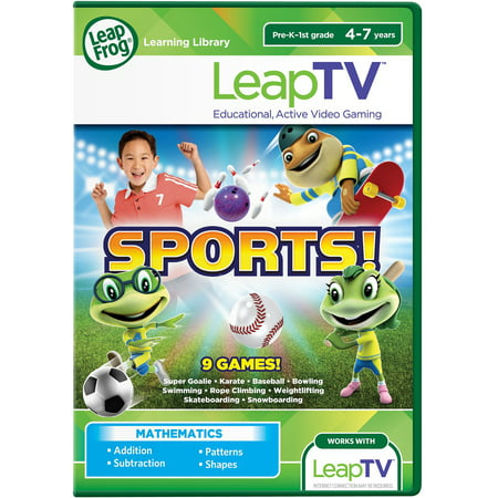 LeapFrog LeapTV Sports! Educational, Active Video (Best Educational Tv For Toddlers)