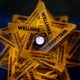 thumbnail image 3 of DIY Star Camping Lámpara Cubierta Exterior Linterna Sombra Accesorios () Amarillo, 3 of 4