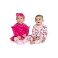 thumbnail image 6 of Character Baby Girls Dress Set with Tights and Matching Bow Headband, 3-Piece, Sizes 0/3 Months-24 Months, 6 of 19