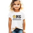 thumbnail image 3 of One Happy Sis Dude 1st Birthday Matching Family Outfits For Birthday Boy Sibling Natural Shirt Youth Large, 3 of 8