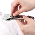 thumbnail image 4 of ACDANC Glass Scraper - Genuine Quality Halogen& Ceramic Hob Scraper Non Scratch,Suitable for Glass Ceramic and Induction Cooktops (1 x Glass Scraper& 5 x Blades), 4 of 9