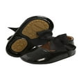 thumbnail image 4 of Baby Girl Princess Flats Ribbon Bow Decor Non-Slip Soft Sole Shoes Princess Fashion, 4 of 8