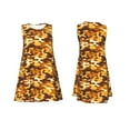 thumbnail image 7 of Honeii Desert Camouflage Print Women's Sleeveless Dress, Loose Fit Casual Dress for Women, Summer Fashion Dress, 7 of 7