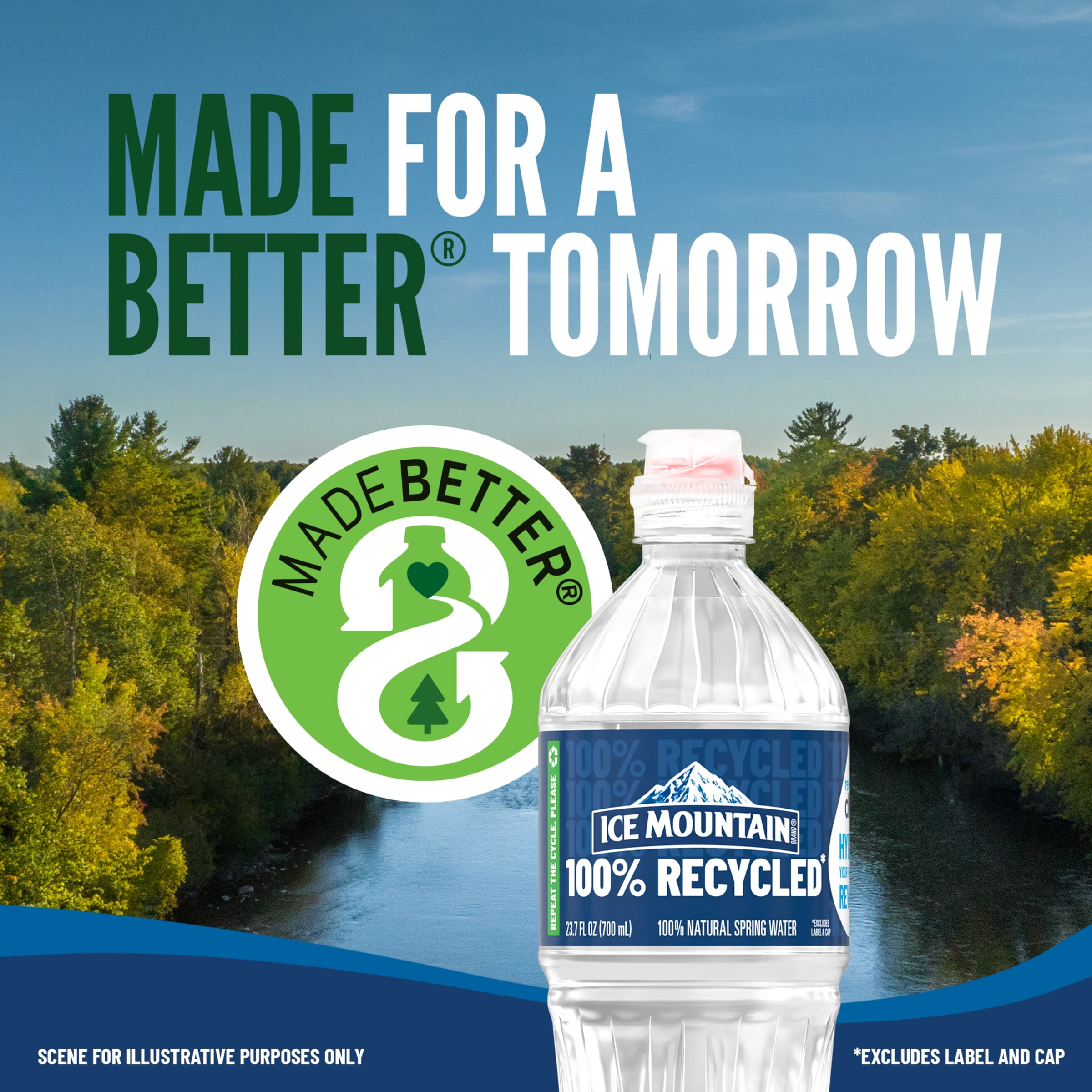 ICE MOUNTAIN 100% Natural Spring Water, 16.9-ounce bottles ICE MOUNTAIN 100% Natural Spring Water, 16.9-ounce bottles