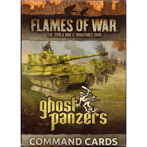 Battlefront Miniatures Flames of War Ghost Panzers Command Cards FOW FW251C