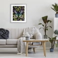 thumbnail image 3 of Stupell Industries Eclectic Midnight Garden Butterfly Gray Framed Print Under Glass, 17 x 21, by Nicole Tamarin, 3 of 7