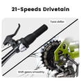 thumbnail image 6 of Ambifirner  Adult Mountain Bike, 26-Inch Wheels, 21 Speed Trigger Shifters, Aluminum Frame, Dual Suspension, Front and Rear Disc Brakes, 6 of 6