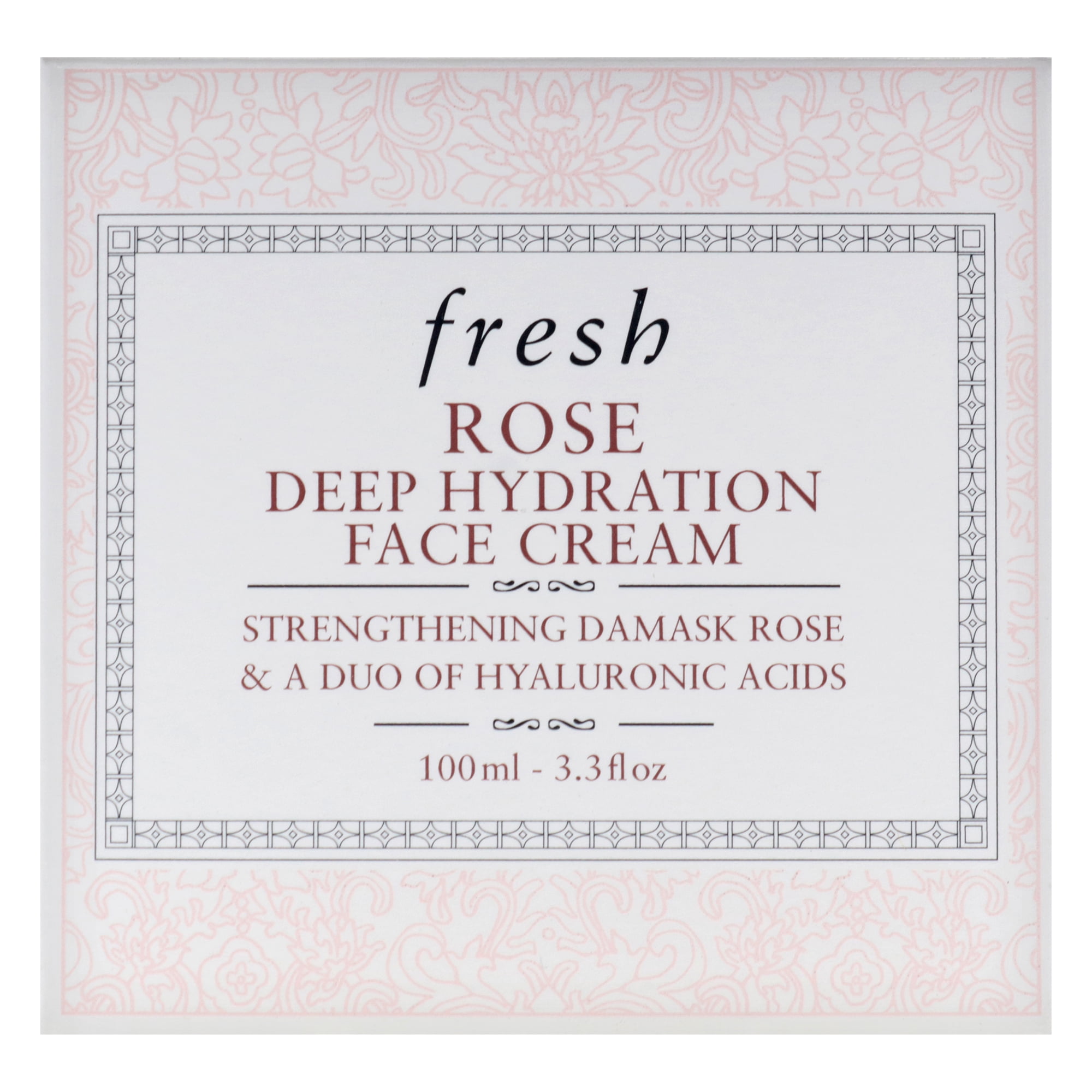 Fresh Rose Deep Hydration Face Cream , 3.4 oz Cream