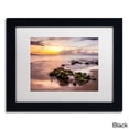 thumbnail image 2 of Trademark Fine Art "Wailea Sunset" Canvas Art by Pierre Leclerc, White Matte/Wood Frame, 2 of 3