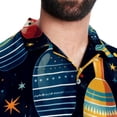 thumbnail image 5 of Bowling Men's Short Sleeve Beach Shirts, Hawaiian Printed Button Down Summer Casual Unisex Men's Shirts, 5 of 6