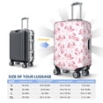 thumbnail image 3 of Cauagu Baby Salamander Print Travel Luggage Cover,Travel Dust-proof Suitcase Cover Softside Suitcase Protector for 18-32inch,Not Included Suitcase, 3 of 8