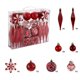 thumbnail image 4 of Adornos Navideños, 40 Unidades, Adornos Para El Árbol De Navidad, Adornos Irrompibles Para Colgar En El Árbol De Navidad, Juego De Caja De Regalo Portátil., 4 of 4
