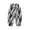 White, variant on Boys Pants For Toddler To Kids Lightweight Ice Silk Proof Pants With Black White Newspaper Print Comfortable Elastic Waist For Daily Outdoor Party Cozy Trousers Size 12 Months-18 Months
