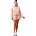 thumbnail image 6 of Mint Plus Pink - Women's Two Piece Sleepwear - Cozy, 6 Sizes, Round Neck, Machine Washable, 6 of 7