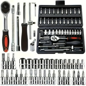 Husky 65 Piece 1/4 and 3/8 Drive Mechanics Tool Set - Complete