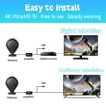 thumbnail image 4 of Amplificador de Antena Interior de 3000 Millas con Amplificador Intensificador de Señal Compatible con Antena de TV Digital 4K1080P, 4 of 6