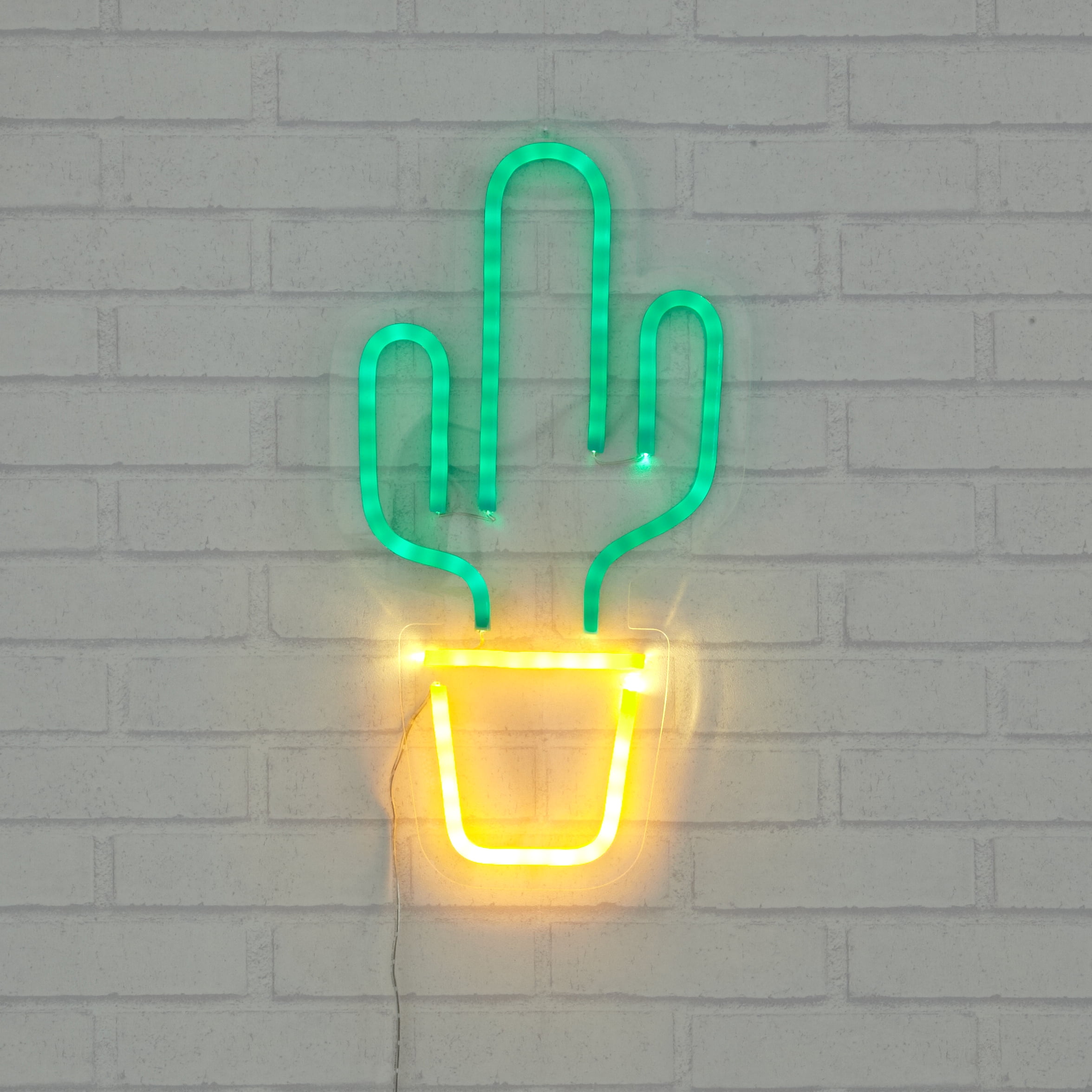 Urban Cactus Flex Neon On Cut Frame Com