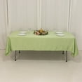 thumbnail image 6 of Efavormart Sage Green Seamless Lamour Satin Rectangle Tablecloth - 60"x102", 6 of 11
