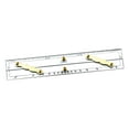 thumbnail image 5 of Navigation Parallel Ruler, Roll Ruler Lightweight, Clear Scale, Multifunctional Marine Parallel Ruler Measurement Tool for Measuring Student 600mm, 5 of 10