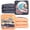 Black / Orange Skeleton Surf, variant on Play Platoon Pro Cornhole Bags Set of 8 - Professional Dual Sided Slick and Sticky Side Competition Corn Hole Bags - Tournament Series 4 Red & 4 Blue American Flag Skulls