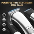 thumbnail image 4 of Muzpu Beard Trimmer for Men,All-in-One Trimmer Kit - IPX7 Waterproof,LED Display, Wet/Dry Shower-Safe,Hair Clipper for Men,Grooming Kit for Nose Body Face & Mustache, 4 of 8
