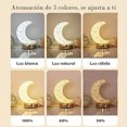 thumbnail image 2 of Lampara Recargable Portátil Vimi Con Diseño De Cristal luna, 2 of 10