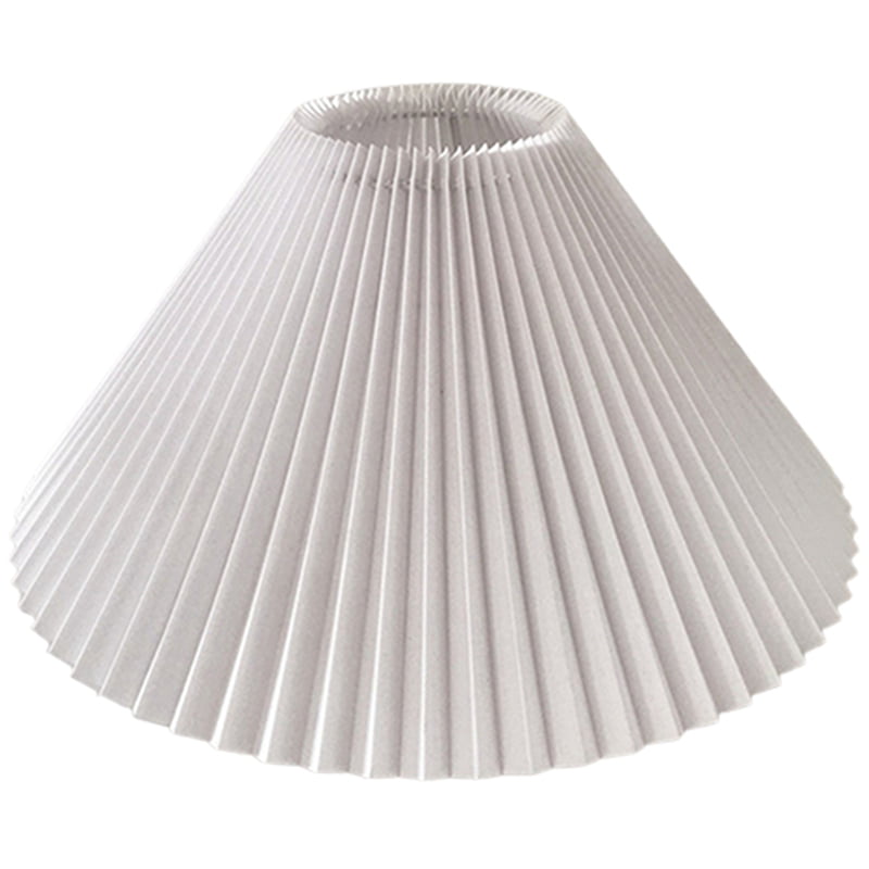 Light Shade Lampshade Fabric E27 Round Stick Decor Brown 20 to 45 cm 