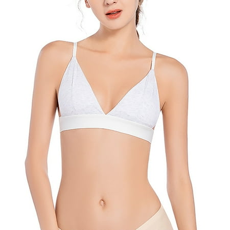 

Mrat Everyday Bras Smoothing Fit Wireless Bra Rimless Bra Thin Cup Girl Comfortable Lace Underwear Women Wireless Bra Seamless