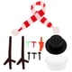 thumbnail image 5 of 1 Kit para hacer un mini muñeco de nieve de arcilla, kit de manualidades navideñas para hacer muñecos de nieve., 5 of 7