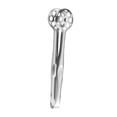thumbnail image 2 of Accesorios de cocina Clip de cocina Diseño hueco Clip de comida de metal resistente con forma de balón de fútbol para acampar, la parrilla, , Plata, 2 of 8