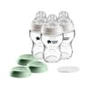 Tommee Tippee Closer to Nature 3 in 1 Glass Baby Bottles, Anti-Colic Valve, 9 Ounce, 3 Count