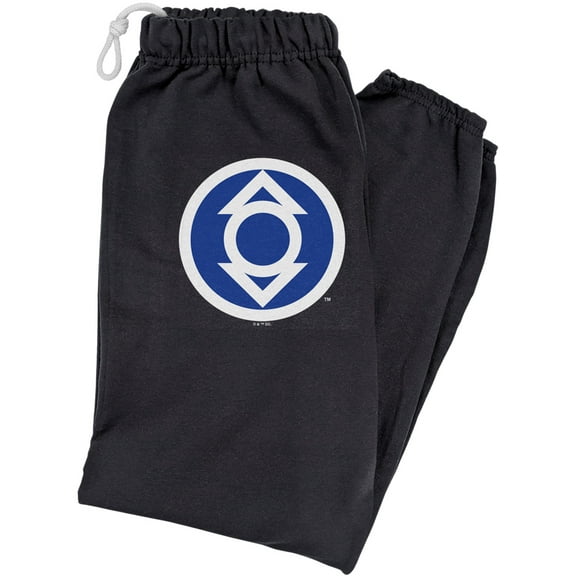 Green Lantern Core Blackest Night Indigo Lantern Unisex Jogger Sweatpants for Men and Women, Black, Small