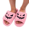thumbnail image 2 of Basysin Women Halloween Slippers Slip On Soft Plush Warm House Shoes Fashion Fluffy Indoor Slippers Casual Home Footwear for Autumn Winter, 2 of 6