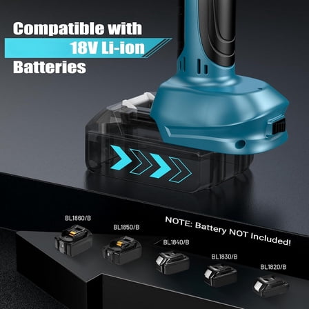 Cordless Electric Pruning Shears for Makita 18V Battery, Brushless Electric Pruner Tree Branch Cutter 2.4" (60mm) Cutting Diameter w/LED Display, 4 Wrenches (Battery NOT included)