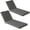 Grey, variant on Waterproof Outdoor Lounge Chair Cushion, Chaise Cushion for Patio Furniture, Double Fabric for Pool, 72 x 22.5 x 3.5 Inch, 1-Pack, Midnight Blue
