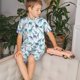 thumbnail image 4 of Balery Cool Giraffe Conjunto de Pijama Infantil de Manga Corta con Estampado – Ropa de Dormir de Algodón Suave-XX-Large, 4 of 6