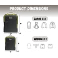 thumbnail image 3 of Bolsa de almacenamiento SUITEDNOMAD, juego de cubos de compresión ultraligeros, 3 of 6