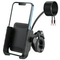 thumbnail image 6 of Motorcycle Phone Holder USB3.0 Fast Charging Quick USB Charger Phone Mount, 6 of 13